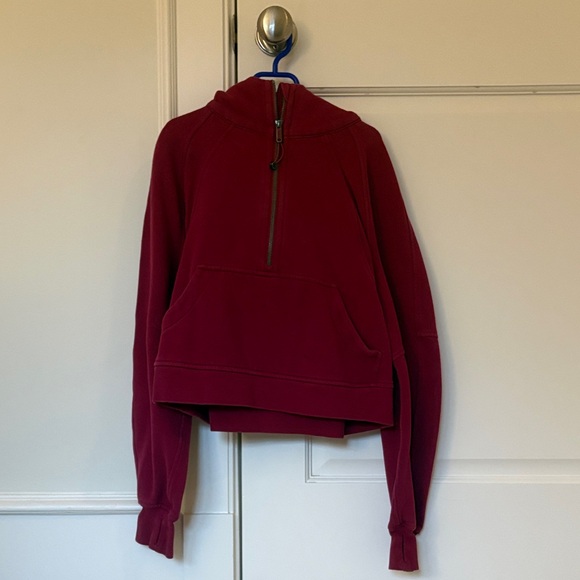 lululemon athletica Tops - lululemon athletica Burgundy Hoodie